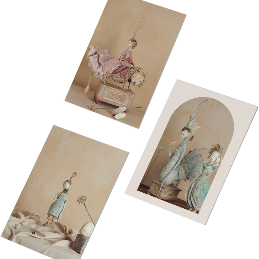 Набор открыток в конверте 1 (3 шт)