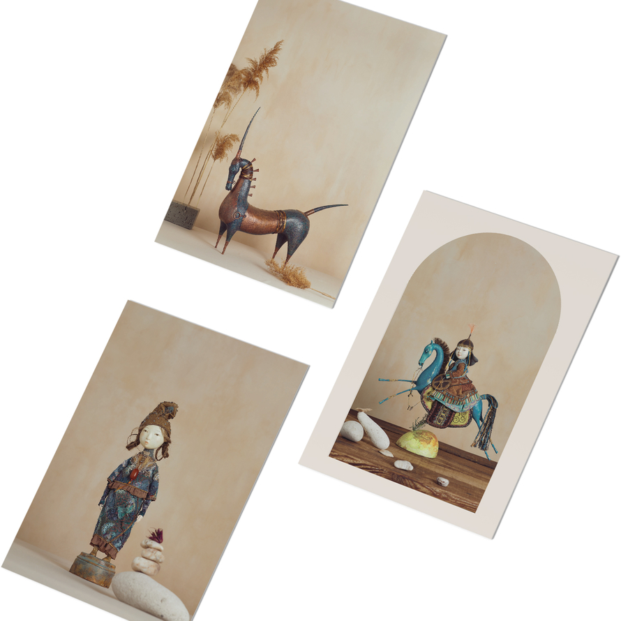 Набор открыток в конверте 2 (3 шт)