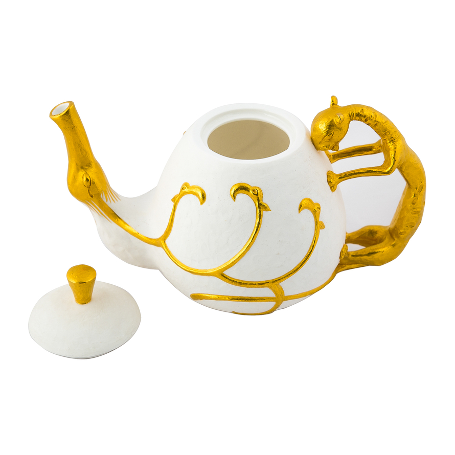 Чайник золотой 