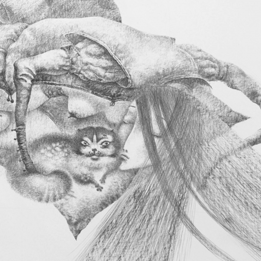 Девушка с кошкой