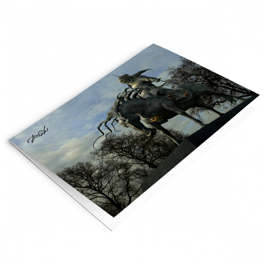 Почтовая открытка "Чингисхан"